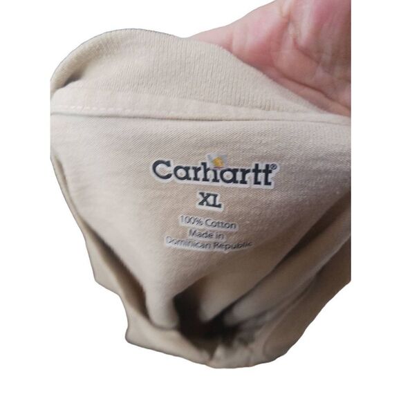 Tan extra large Carhartt short sleeve - Picture 2 of 2